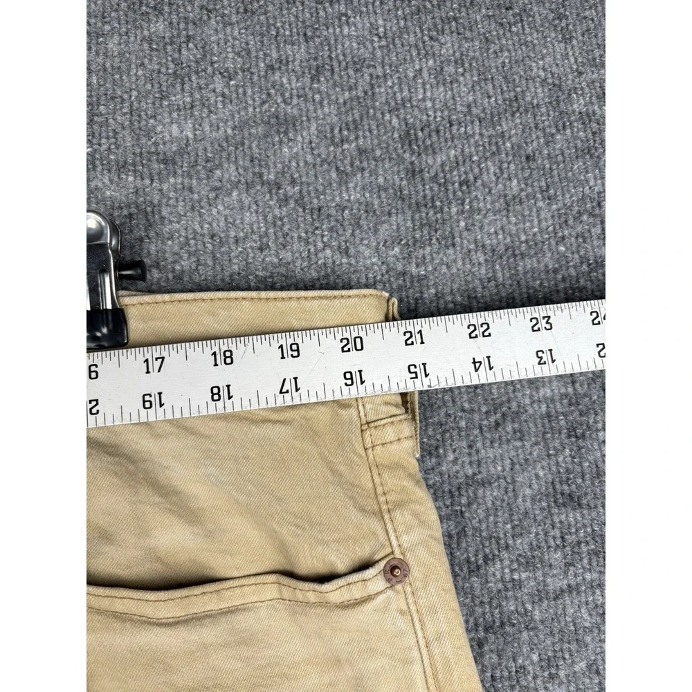 Polo Ralph Lauren Jeans Mens 40x32 Hampton Relaxed Straight Khaki Denim